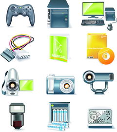 電腦數(shù)碼產(chǎn)品矢量圖 數(shù)字時(shí)代的視覺語(yǔ)言與無限可能